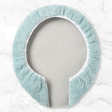 Town & Country Everyday Ultra Plush Solid Tufted Toilet Lid Cover