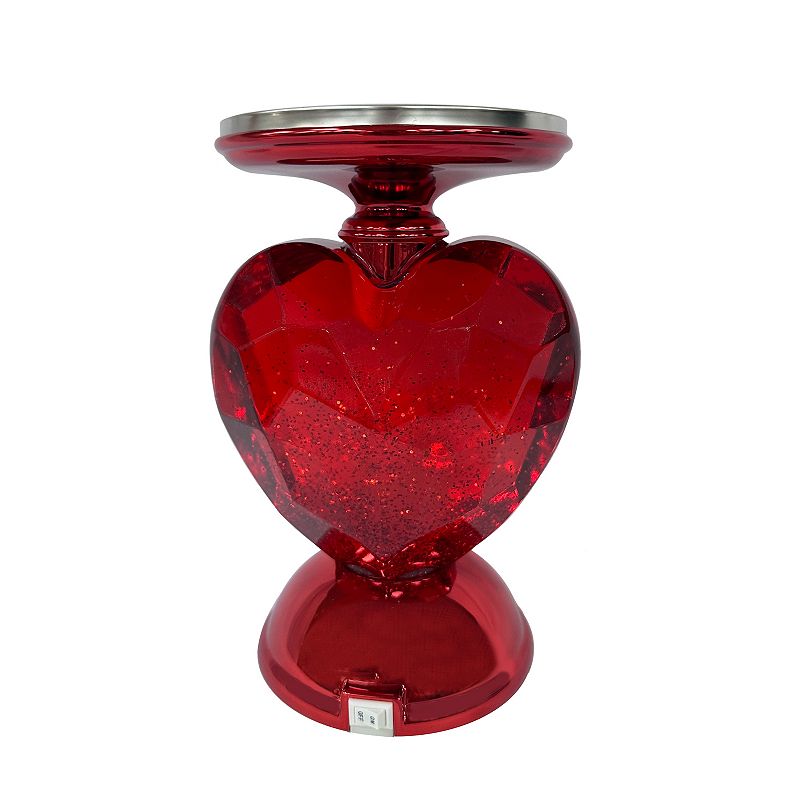 Celebrate Together Valentine's Day Heart Shimmer Candle Holder