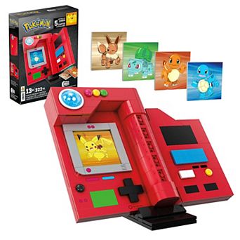 Mega Bloks Pokémon Kanto Region Pokédex Building Kit 322 pc for Collectors