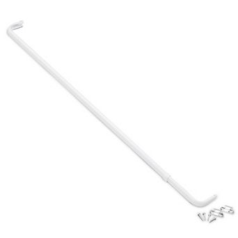 Achim Fantasia Curtain Rod, Bracket & Hooks Set