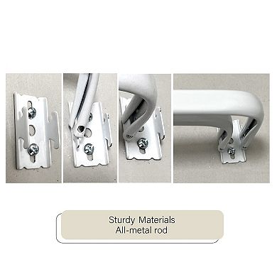 Achim Fantasia Double Window Curtain Rod