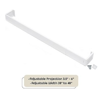 Achim Fantasia 2.5-in. Wide Rod Pocket Curtain Rod