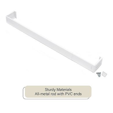 Achim Fantasia 2.5-in. Wide Rod Pocket Curtain Rod