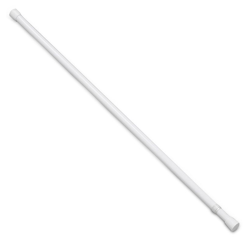 Achim Fantasia 5/8  Spring Tension Rod  48-86   White