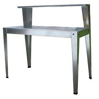 24 x 44 Inch Galvanized Steel Top Utility Table Workbench Potting Bench
