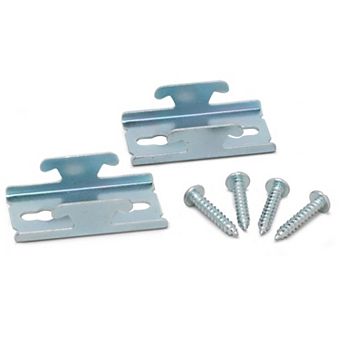 Achim Fantasia Double Curtain Rod Bracket Set