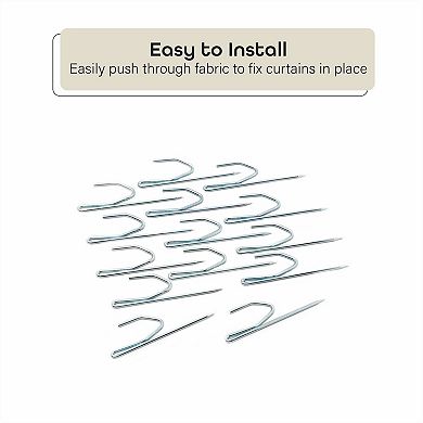 Achim Fantasia Window Curtain 3" Pin-on Hooks