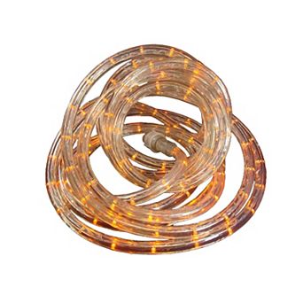 Hofert 18 ft. Orange Sunrise LED Christmas Rope Lights