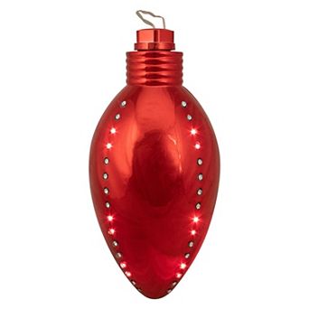 Hofert 10 in Red LED Ornament Micro Christmas Lights