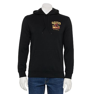 Men's Retrofit Fleece Pullover Graphic Hoodie