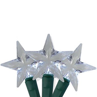 Hofert 8-ft. Silver LED M5 Star Christmas Lights