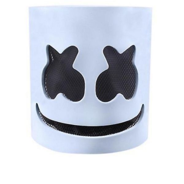 Music Festival Dj Mask Marshmello Helmet Prop Carnival Halloween