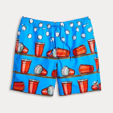Men's Trinity Coast Red Cup Swim Trunks