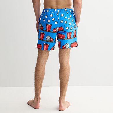 Men's Trinity Coast Red Cup Swim Trunks