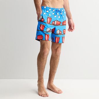 Men's Trinity Coast Red Cup Swim Trunks