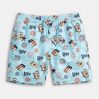 Men's Trinity Coast Miller Lite Swim Trunks