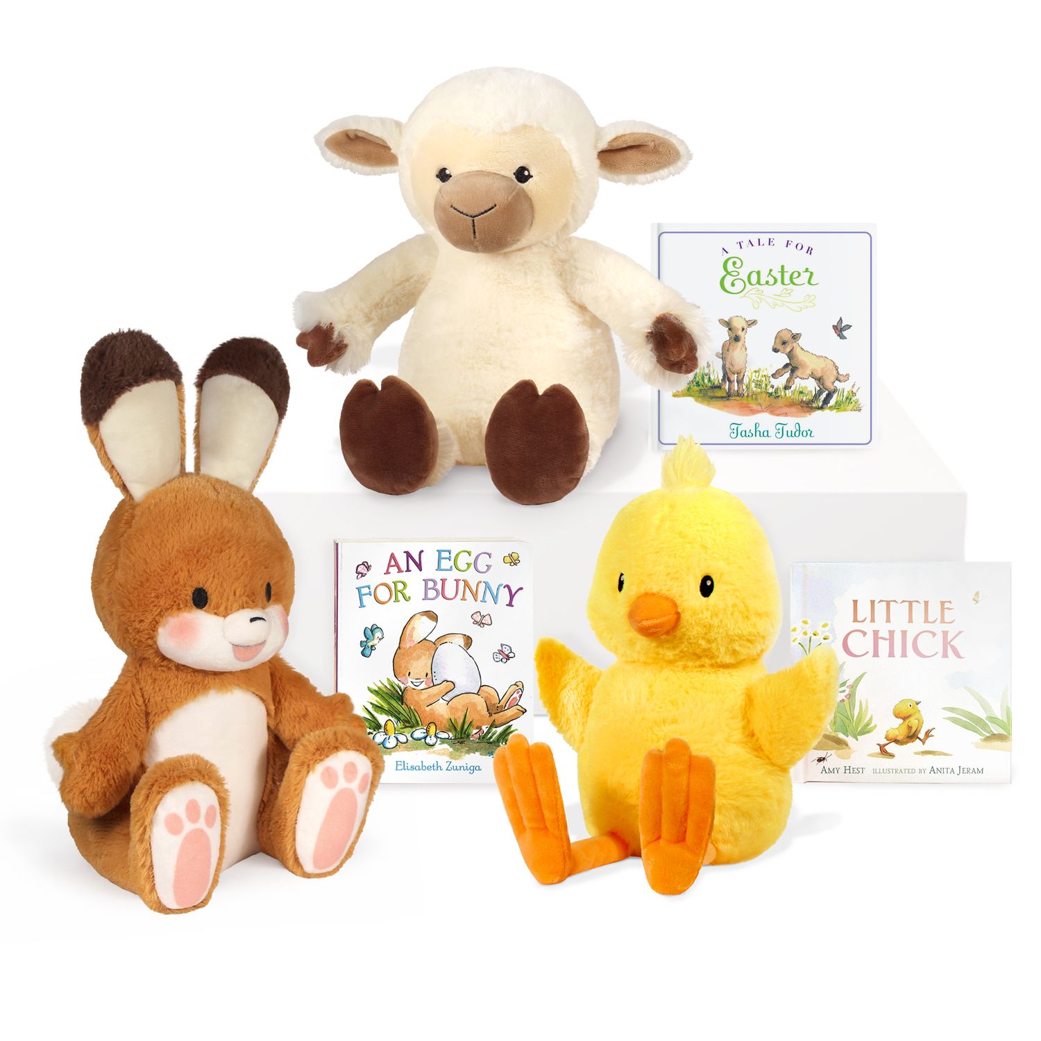 Детские мягкие игрушки Kohl's Cares Little Chick Easter Plush Toy and Book Bundle — фото 4