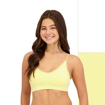 Juniors' SO® 2 pk Seamless Textured Bralettes SO51-058P2