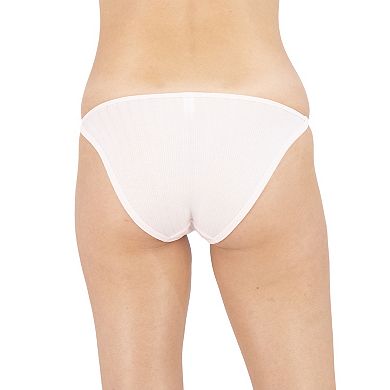 Juniors' SO® 5 pk. Ribbed String Bikini Panty Set - SO75-038P5