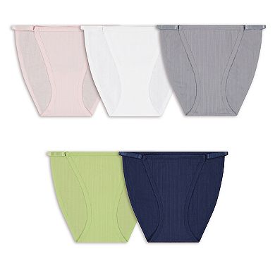 Juniors' SO® 5 pk. Ribbed String Bikini Panty Set - SO75-038P5