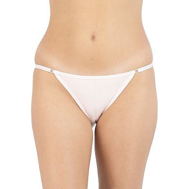 Juniors' SO® 5 pk. Ribbed String Bikini Panty Set - SO75-038P5