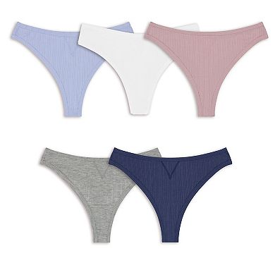 Juniors' SO 5 pk. Ribbed Thong Panty Set Juniors' SO® 5 pk. Ribbed Thong Panty Set - SO83-026P5