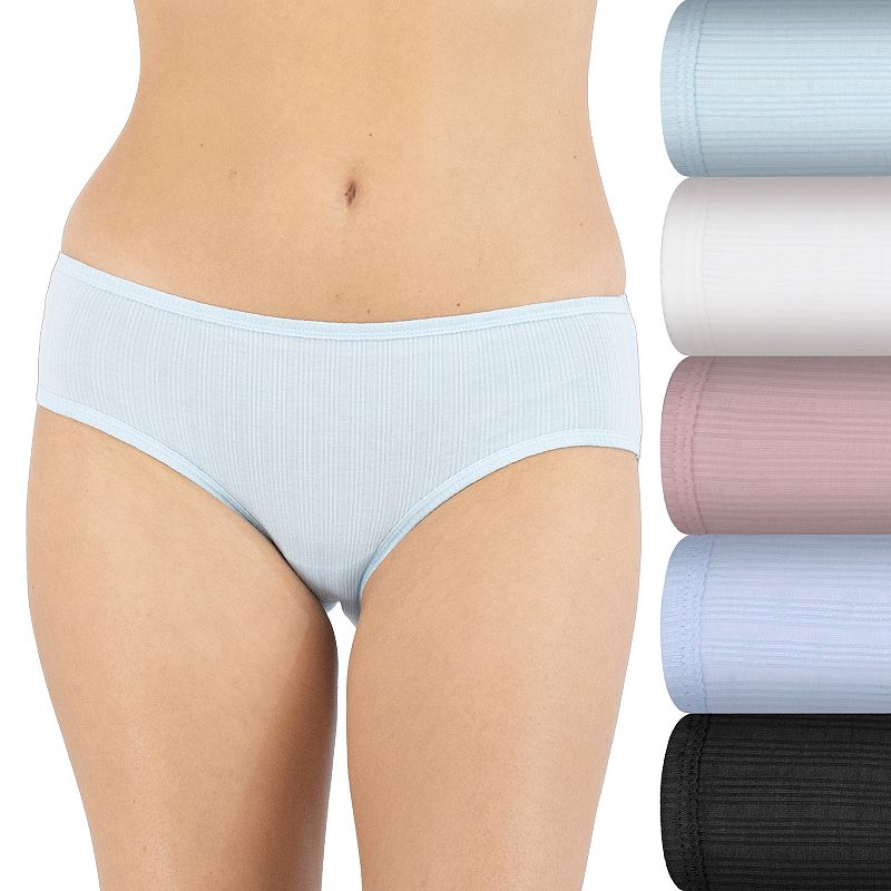 Juniors' SO® 5 pk. Ribbed Hipster Panty Set - SO72-046P5, Girl's, Size: Medium, Corydalis Blue Pack