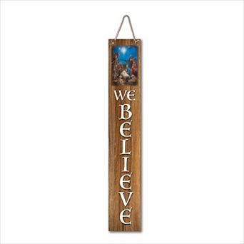 COURTSIDE MARKET The Nativity 7" x 40" Hanging Artboard