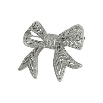 1928 Art Deco Bow Pin