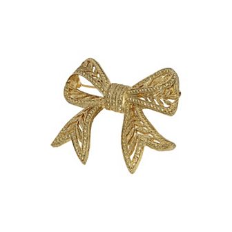 1928 Art Deco Bow Pin