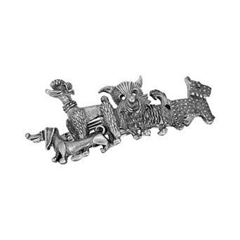 1928 Fab Four-Paws Hair Barrette