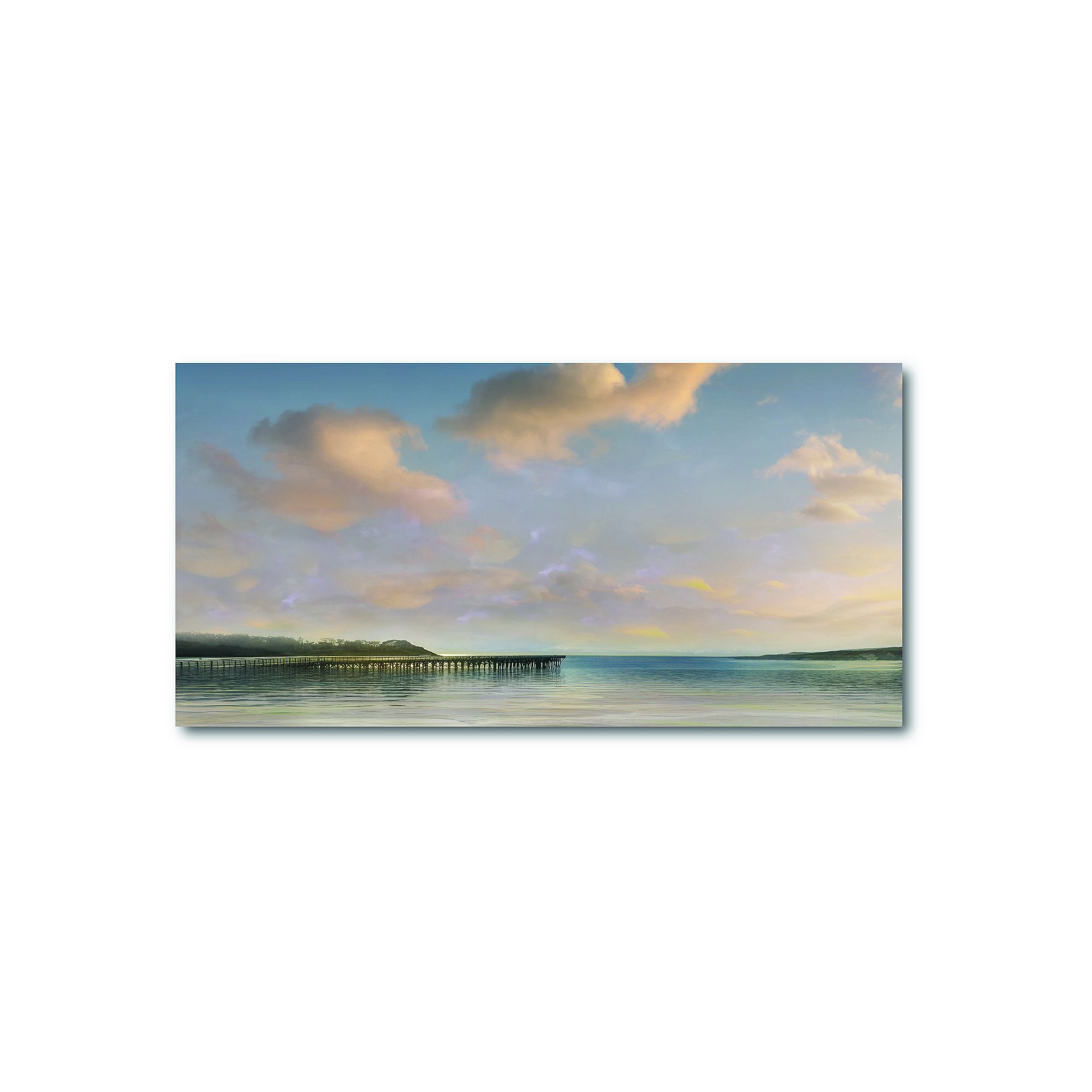 COURTSIDE MARKET A Long Walk Canvas, Multi