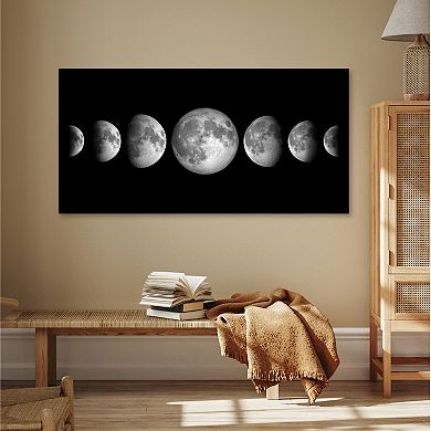 COURTSIDE MARKET Lunar Phases Canvas
