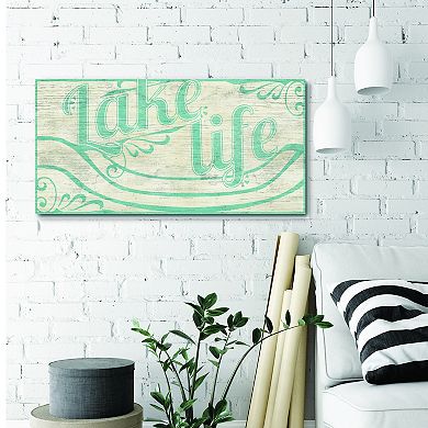 COURTSIDE MARKET Lake Life I Canvas