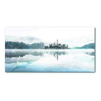 COURTSIDE MARKET Lake Landscape Canvas