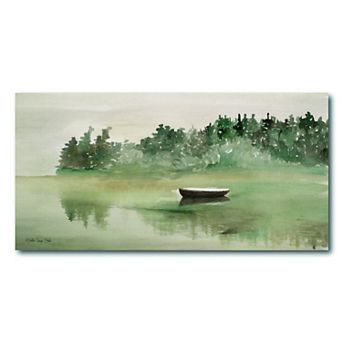 COURTSIDE MARKET Lake Fishing II Canvas
