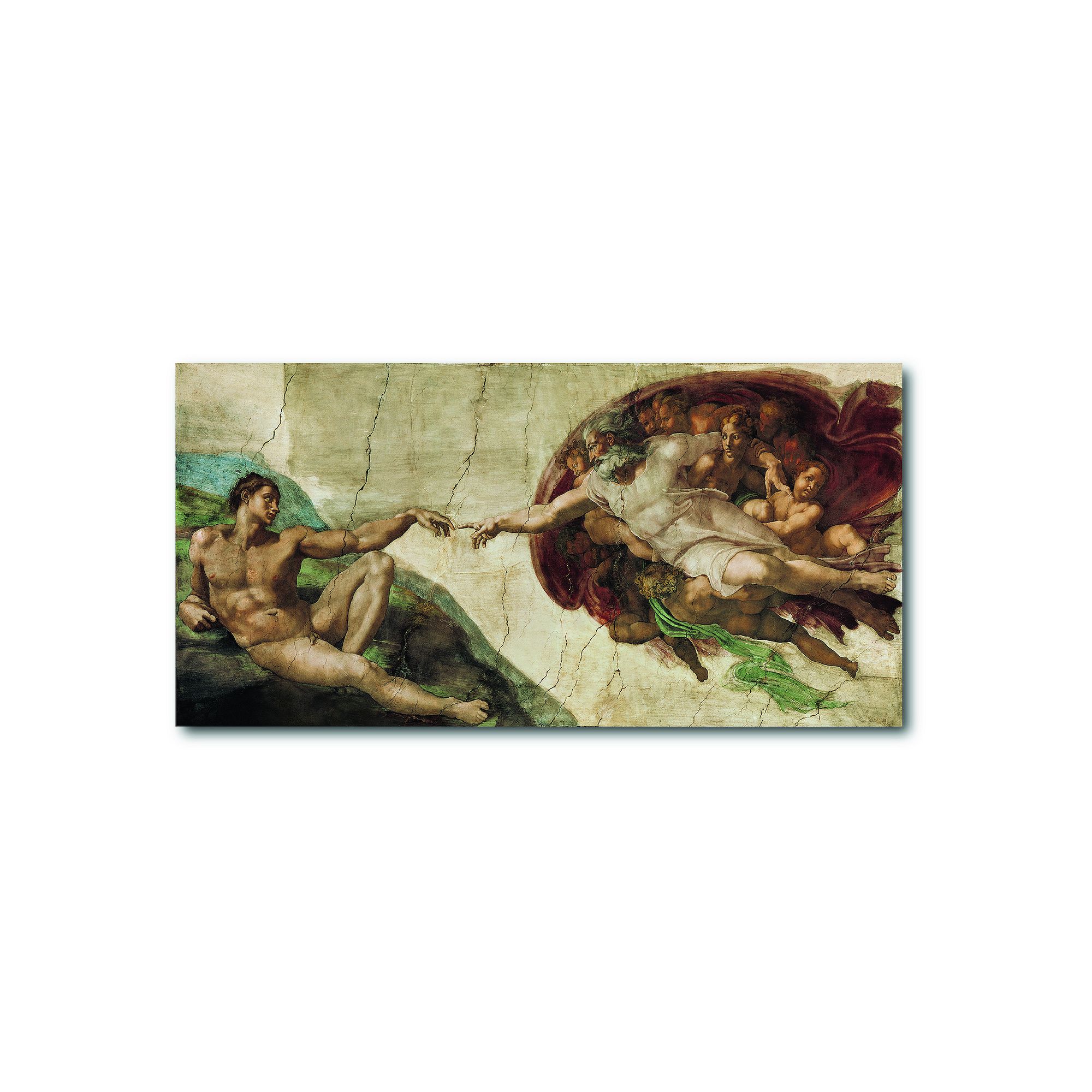 COURTSIDE MARKET Michelangelo Creazione Canvas, Multi