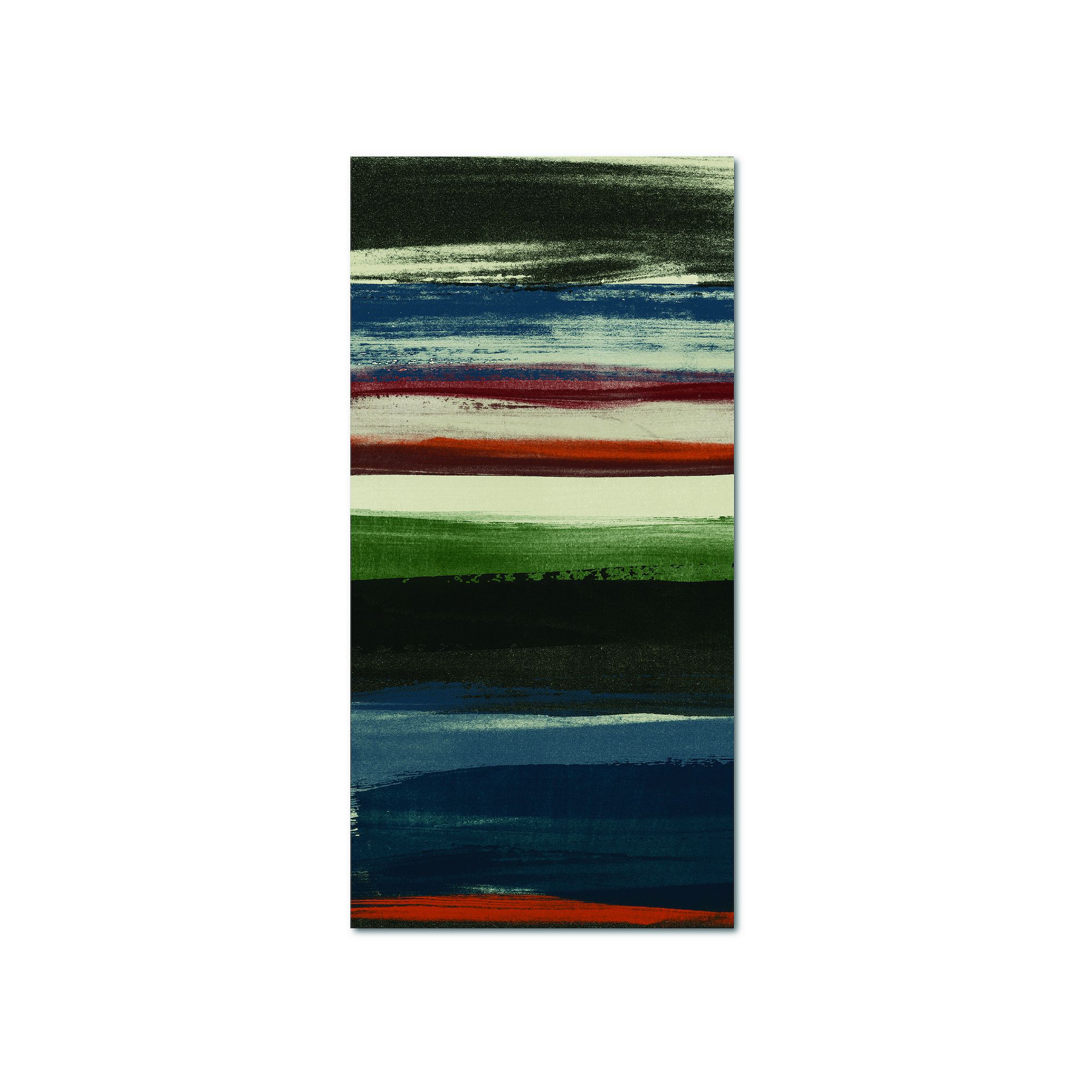 COURTSIDE MARKET Lodge Strata I Canvas Wall Art, Multi