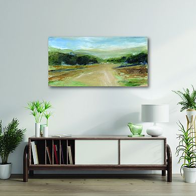 COURTSIDE MARKET Winding Road Canvas Wall Art
