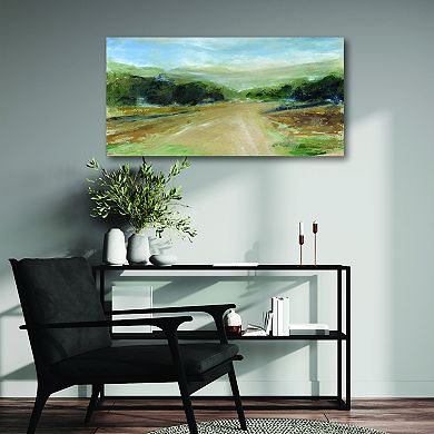 COURTSIDE MARKET Winding Road Canvas Wall Art