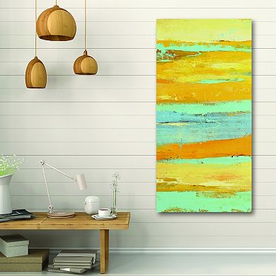 COURTSIDE MARKET Abstract Canvas Wall Art