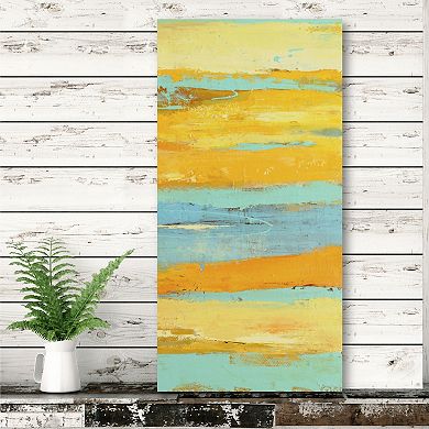COURTSIDE MARKET Abstract Canvas Wall Art