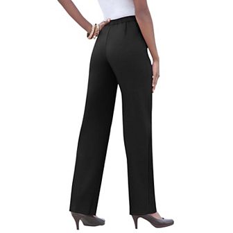Roaman's Women's Plus Size Plus Size Classic Bend Over Pant