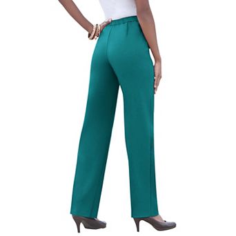 Roaman's Women's Plus Size Plus Size Classic Bend Over Pant
