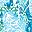 Aqua Animal Ikat