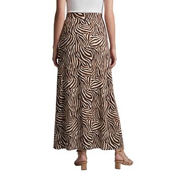 Jessica London Women's Plus Size Everyday Stretch Knit Maxi Skirt