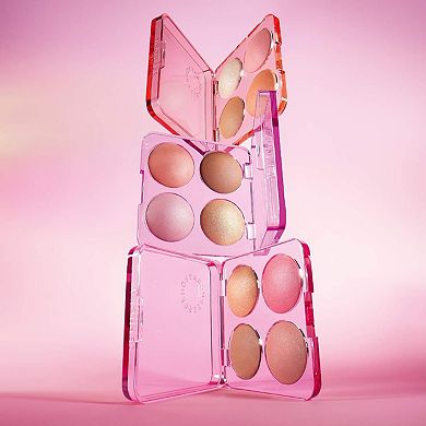 Colorful Face Bronzer, Blush & Highlighter Palette