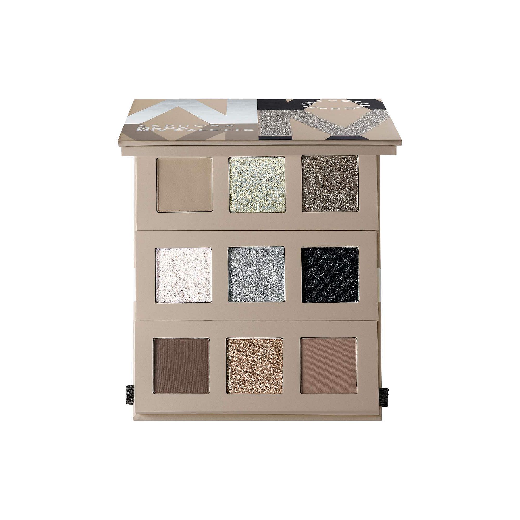 SEPHORA COLLECTION Mega Mix Eyeshadow Palette, Size: 4.2 FL Oz, Cool Nude
