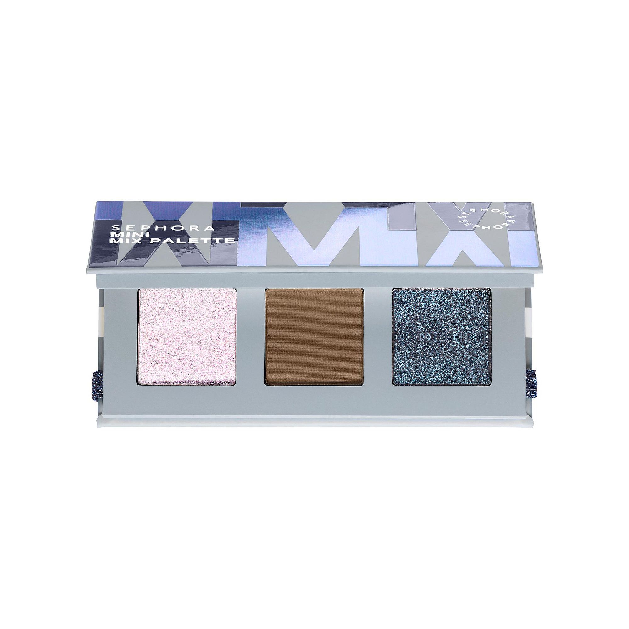 SEPHORA COLLECTION Mini Mix Eyeshadow Palette, Size: 1.41 Oz, Daring Blue D