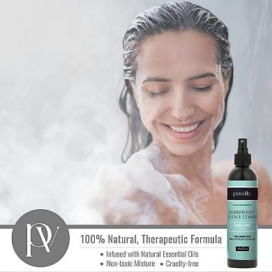 Pavelle 100% Natural Aromatherapy Shower Steamer Spray, Shower Steam Spray 8 Fl.oz